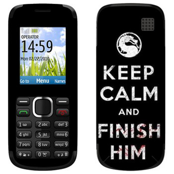   «Keep calm and Finish him Mortal Kombat»   Nokia C1-02