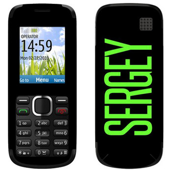   «Sergey»   Nokia C1-02