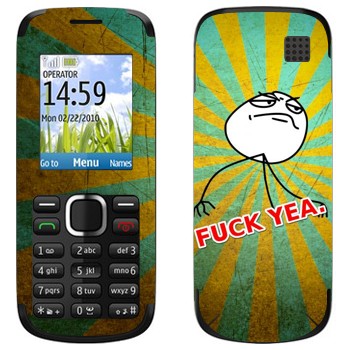   «Fuck yea»   Nokia C1-02