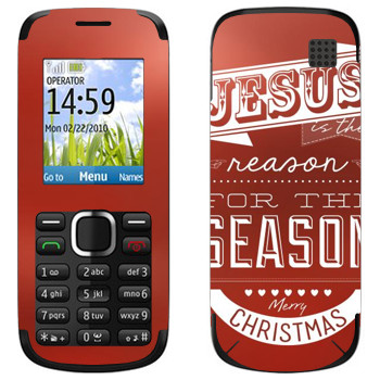   «Jesus is the reason for the season»   Nokia C1-02