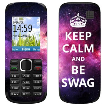   «Keep Calm and be SWAG»   Nokia C1-02