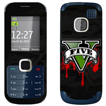   «GTA 5 - logo blood»   Nokia C2-00