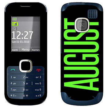   «August»   Nokia C2-00