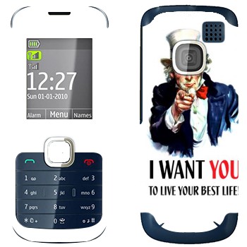   « : I want you!»   Nokia C2-00