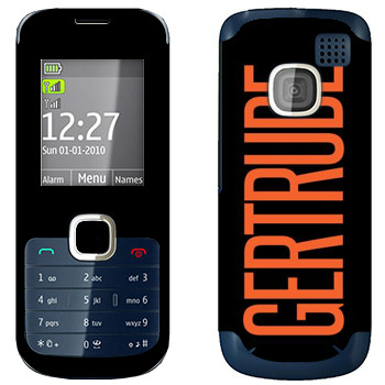  «Gertrude»   Nokia C2-00