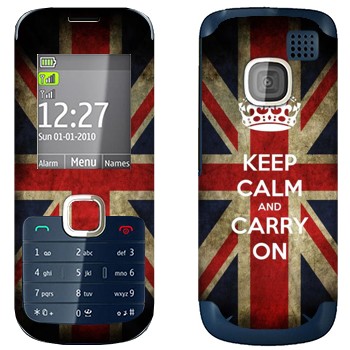   «Keep calm and carry on»   Nokia C2-00
