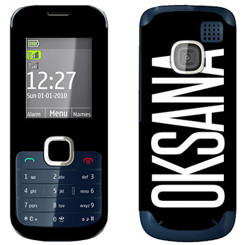   «Oksana»   Nokia C2-00