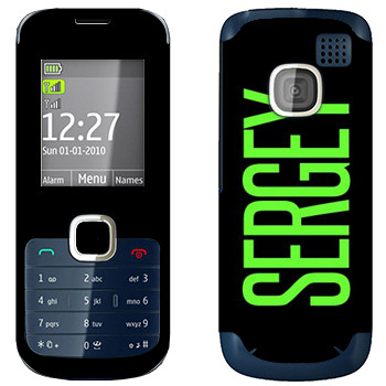   «Sergey»   Nokia C2-00