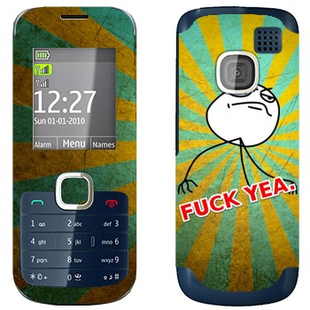   «Fuck yea»   Nokia C2-00
