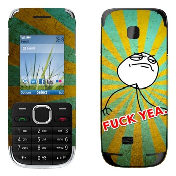  «Fuck yea»   Nokia C2-01