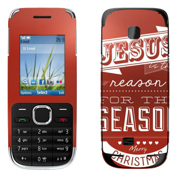   «Jesus is the reason for the season»   Nokia C2-01