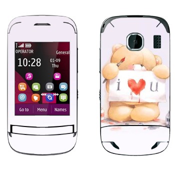  «  - I love You»   Nokia C2-03