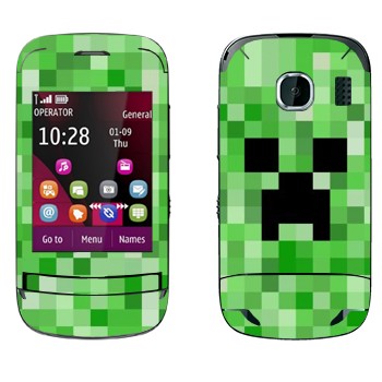   «Creeper face - Minecraft»   Nokia C2-03