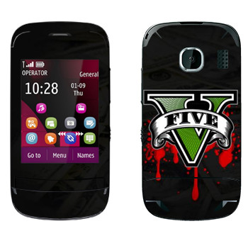   «GTA 5 - logo blood»   Nokia C2-03