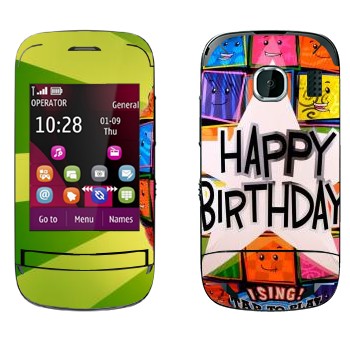   «  Happy birthday»   Nokia C2-03