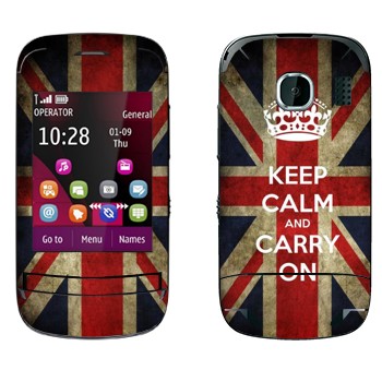   «Keep calm and carry on»   Nokia C2-03