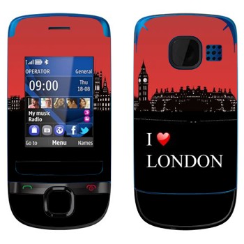   «I love London»   Nokia C2-05