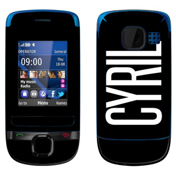   «Cyril»   Nokia C2-05