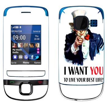   « : I want you!»   Nokia C2-05