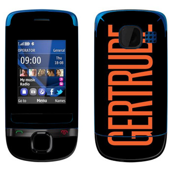   «Gertrude»   Nokia C2-05