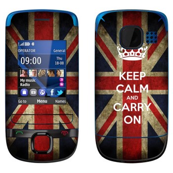   «Keep calm and carry on»   Nokia C2-05