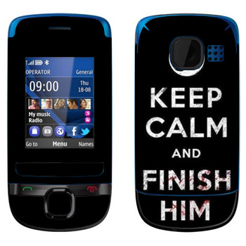   «Keep calm and Finish him Mortal Kombat»   Nokia C2-05