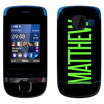   «Matthew»   Nokia C2-05