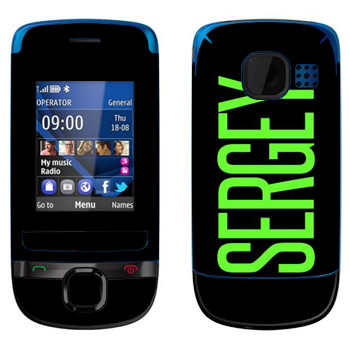   «Sergey»   Nokia C2-05