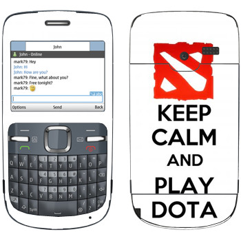   «Keep calm and Play DOTA»   Nokia C3-00