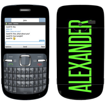   «Alexander»   Nokia C3-00