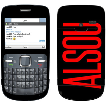   «Alsou»   Nokia C3-00