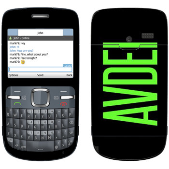  «Avdei»   Nokia C3-00