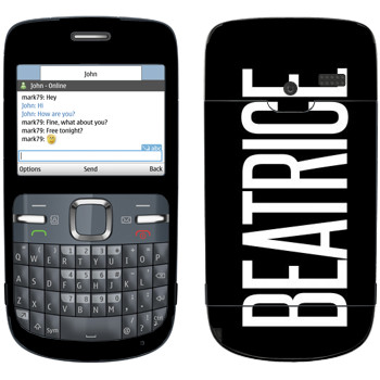   «Beatrice»   Nokia C3-00