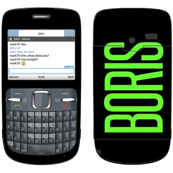   «Boris»   Nokia C3-00