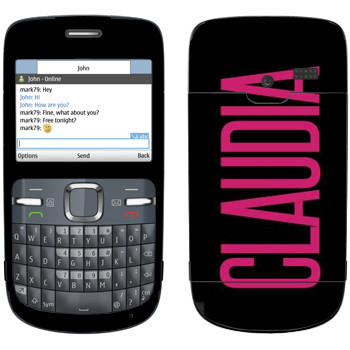   «Claudia»   Nokia C3-00