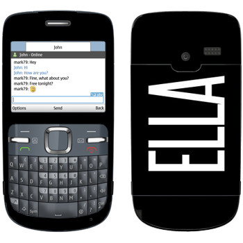   «Ella»   Nokia C3-00