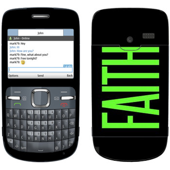   «Faith»   Nokia C3-00