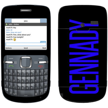   «Gennady»   Nokia C3-00