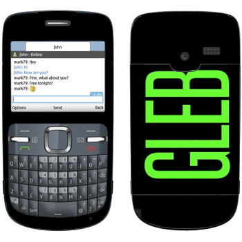   «Gleb»   Nokia C3-00