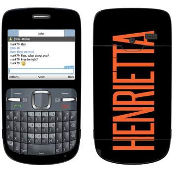   «Henrietta»   Nokia C3-00