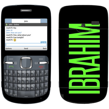   «Ibrahim»   Nokia C3-00