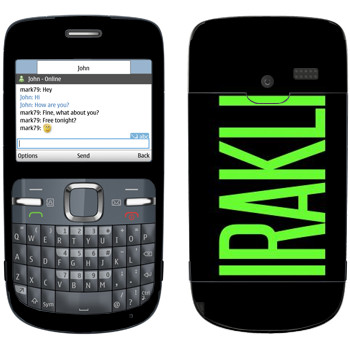   «Irakli»   Nokia C3-00