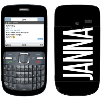   «Janna»   Nokia C3-00
