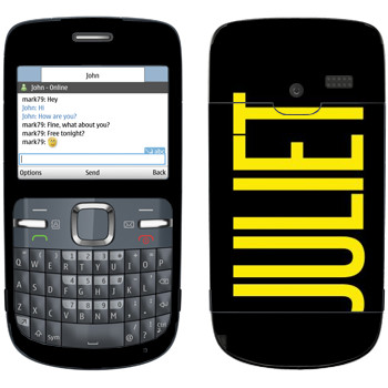   «Juliet»   Nokia C3-00