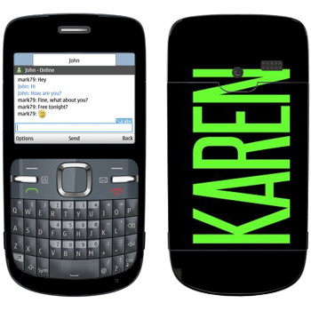   «Karen»   Nokia C3-00