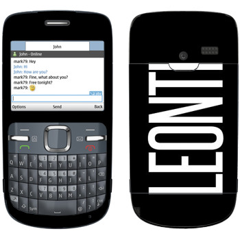   «Leonti»   Nokia C3-00