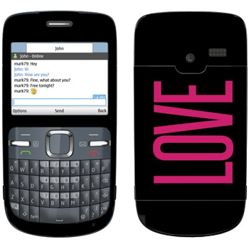   «Love»   Nokia C3-00