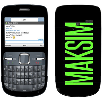   «Maksim»   Nokia C3-00