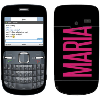   «Maria»   Nokia C3-00