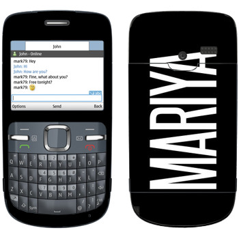   «Mariya»   Nokia C3-00